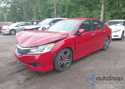 2017 Honda Accord Sport из США, поврежденный, VIN 1HGCR2F56HA196826